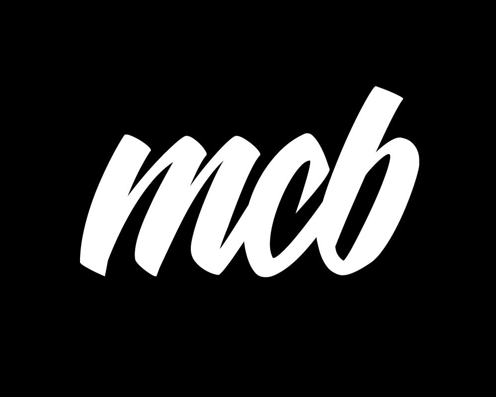 MCB Square Logo, Black